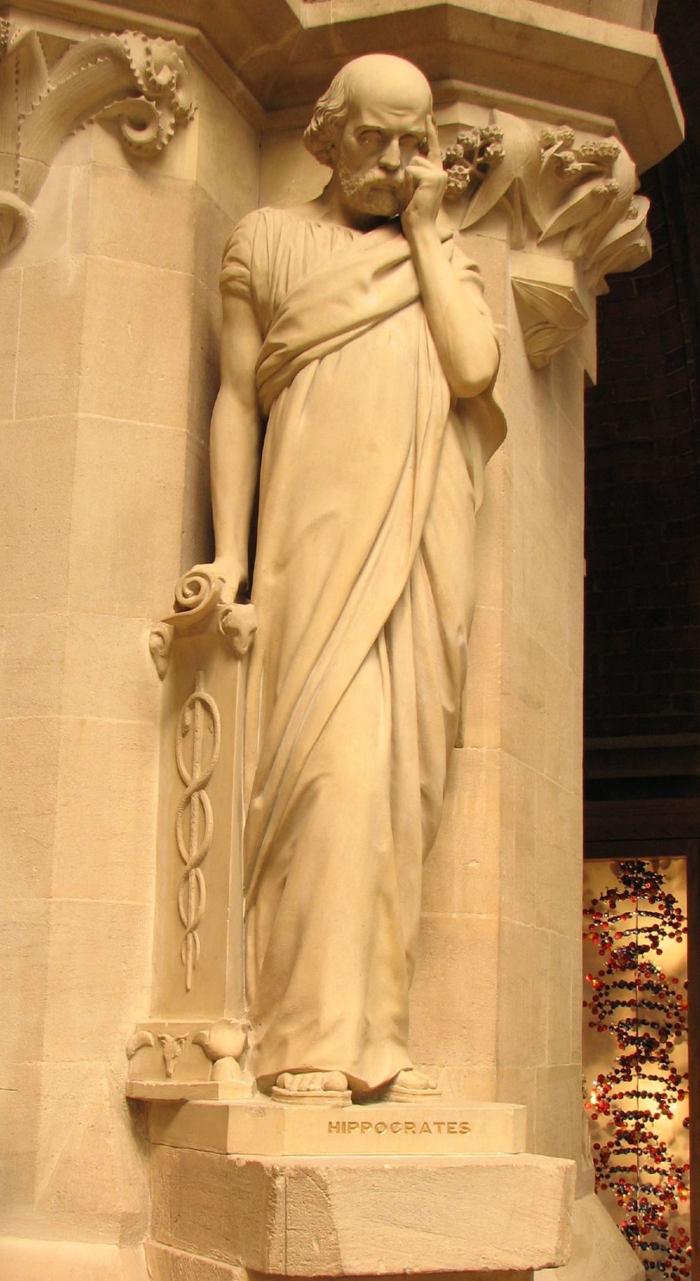 Hippocrates statue, Oxford.jpg